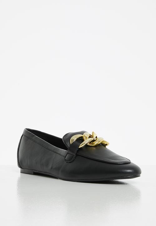 Madison® - Janice chain loafer - black