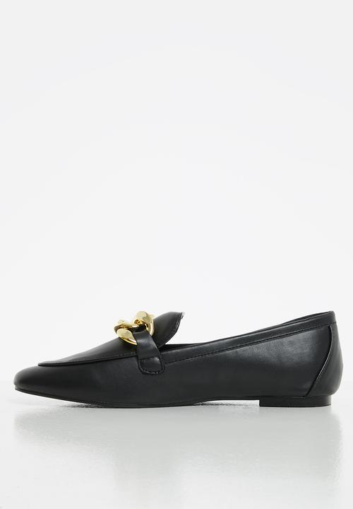 Madison® - Janice chain loafer - black