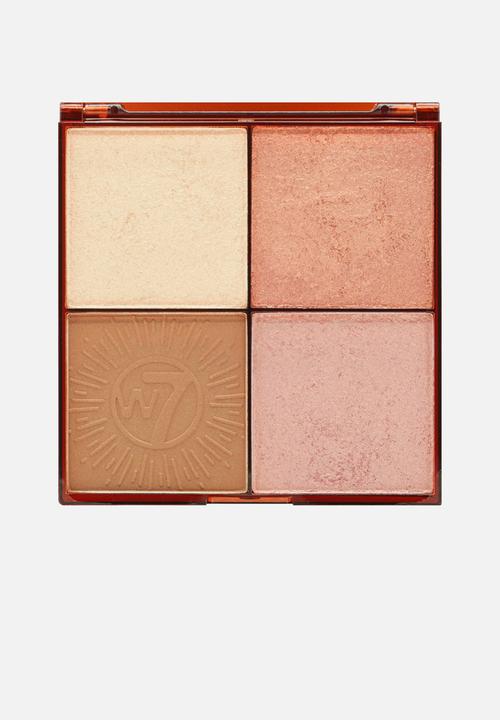 W7 Cosmetics - Bronze Brilliance Bronze & Glow Palette - Light / Medium