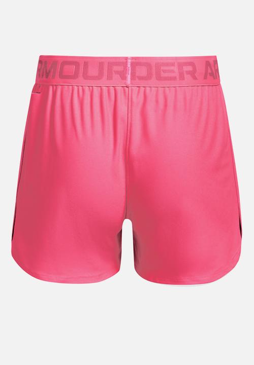 Under Armour - Ua play up solid shorts - pink