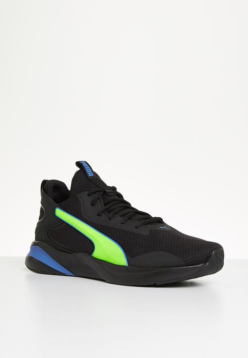 PUMA - Softride rift tech - 19373711 - puma black-green glare