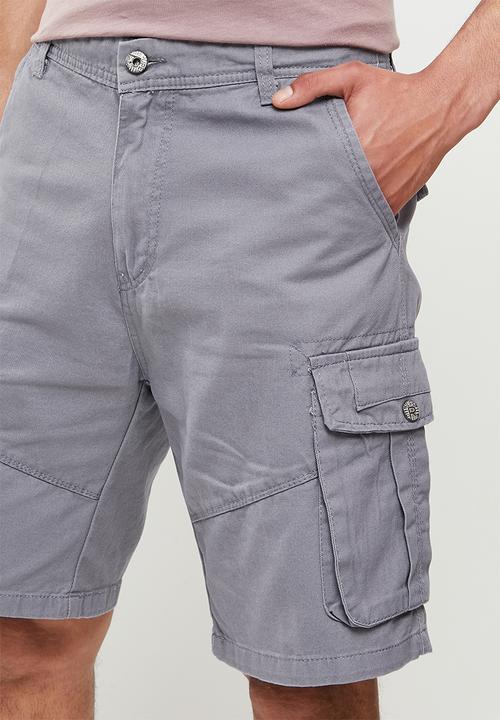 basicthread - Cargo shorts - grey 