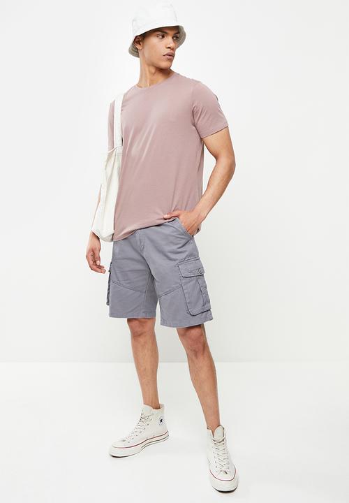 basicthread - Cargo shorts - grey 
