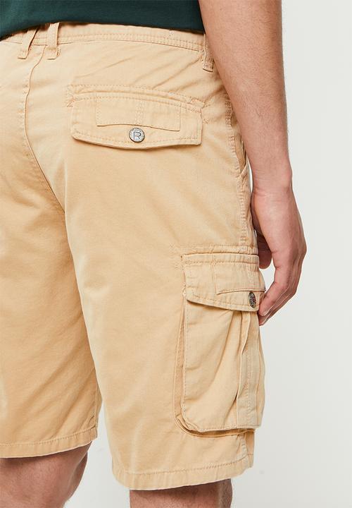 basicthread - Cargo shorts - stone