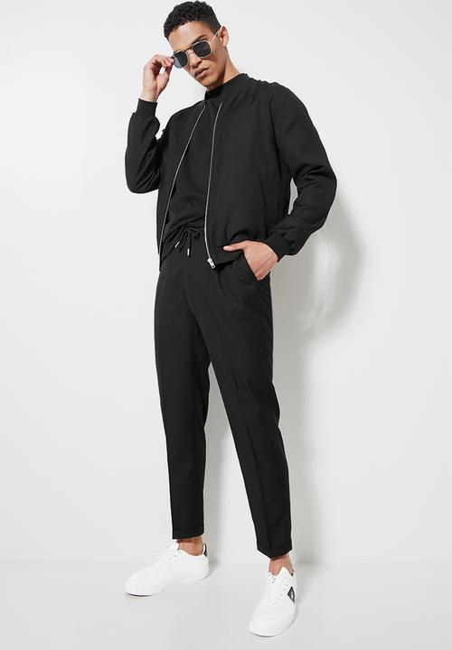 Superbalist - Formal bomber jacket - black
