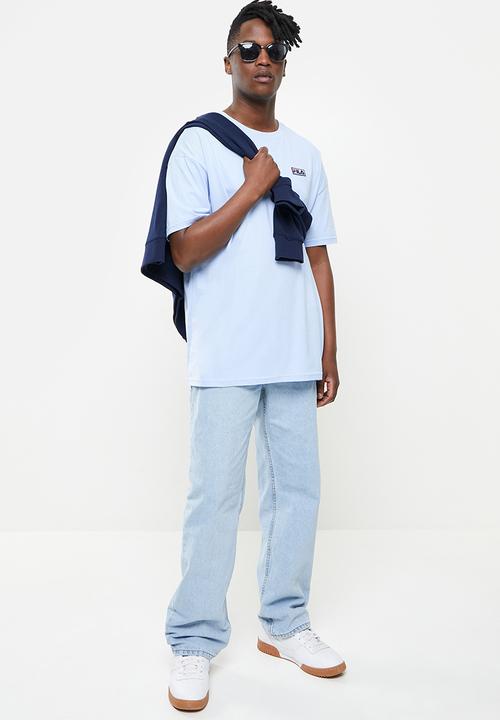 FILA - Brooklyn oversized short sleeve tee - skyway