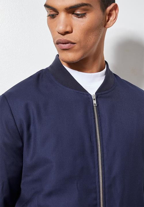 Superbalist - Formal bomber jacket - navy