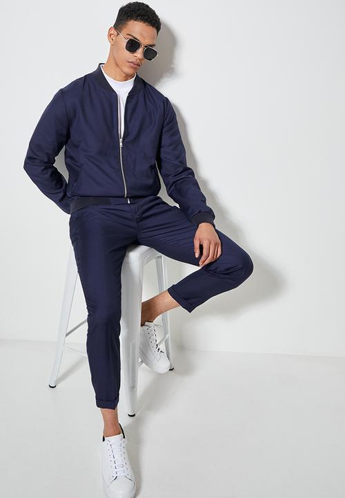 Superbalist - Formal bomber jacket - navy