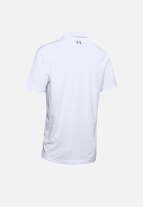 Under Armour - Tech polo - white
