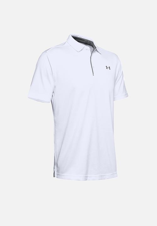 Under Armour - Tech polo - white