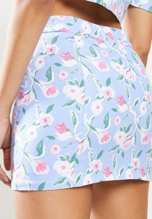 Glamorous - Lia skirt - light blue 