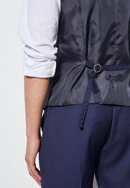 Superbalist - Core slim fit waistcoat - navy