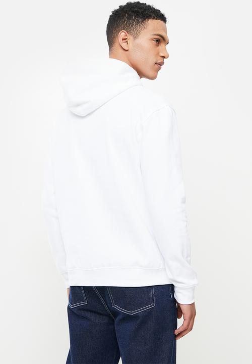 Jonathan D - Drake oversized fit hoodie - white