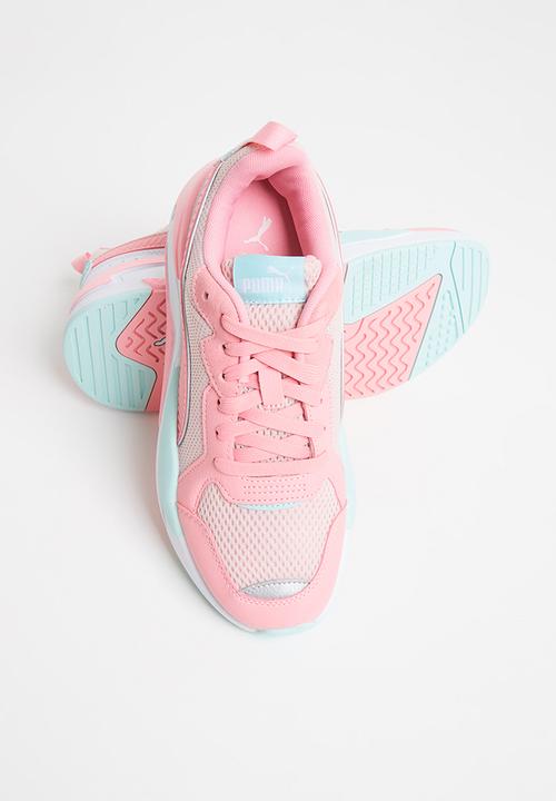 PUMA - X-ray jr - lotus-peony-eggshell blue-puma white-puma silver