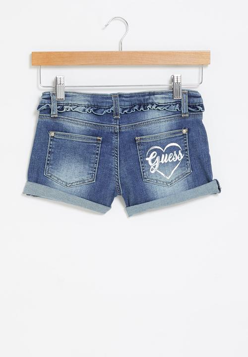 GUESS - Frill short - blue