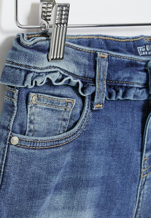 GUESS - Frill short - blue