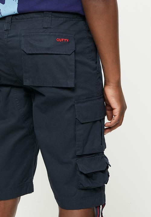 Cutty - Mortar cargo shorts - ink