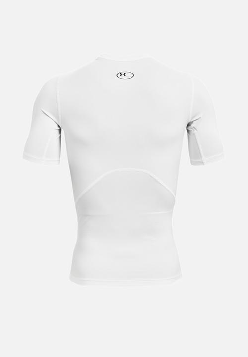 Under Armour - Ua hg armour comp ss - white