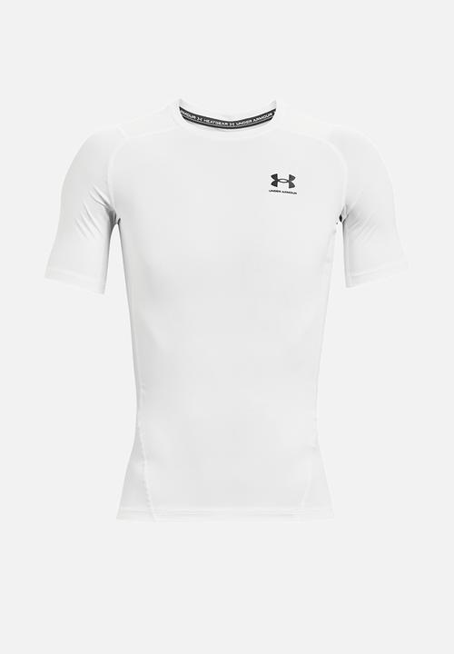 Under Armour - Ua hg armour comp ss - white