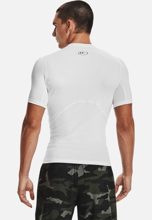 Under Armour - Ua hg armour comp ss - white