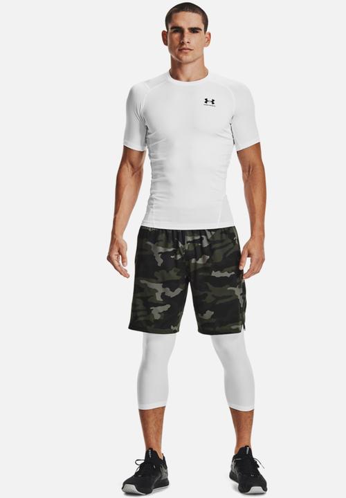 Under Armour - Ua hg armour comp ss - white