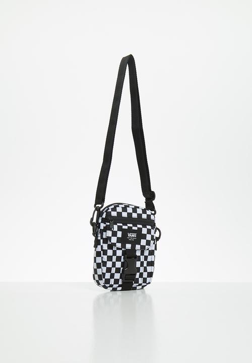 Vans - New varsity shoulder bag - black-white check
