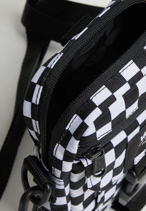 Vans - New varsity shoulder bag - black-white check