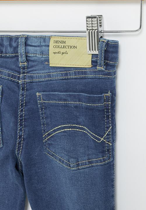 MINOTI - Girls basic regular jean - true blue