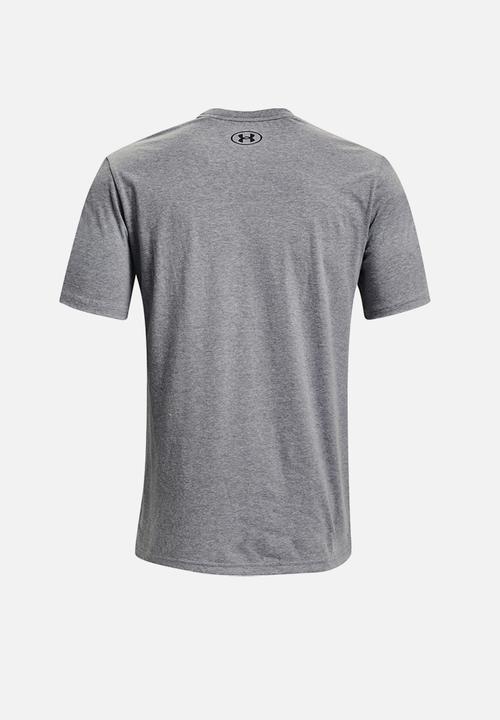 Under Armour - UA Project Rock Brahma Bull ss - grey-melange