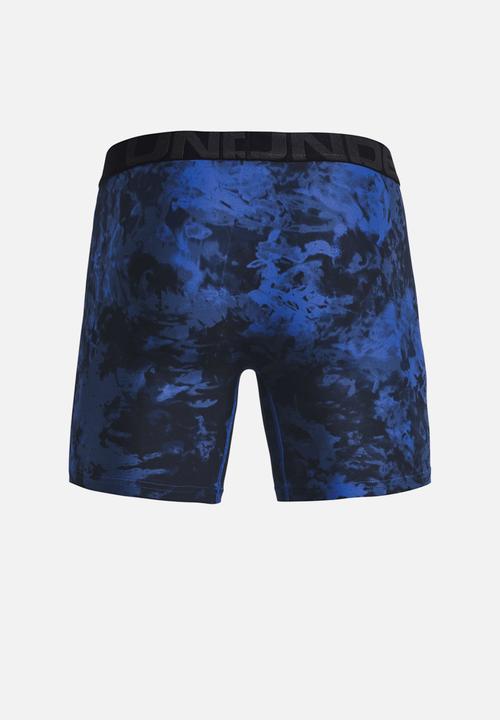 Under Armour - Ua tech 6in novelty 2 pack - blue & grey 