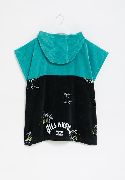 Billabong  - Groms island towel - black & blue