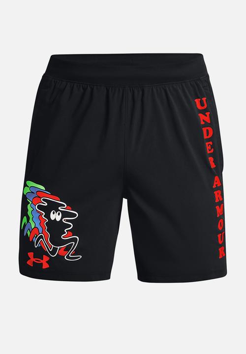 Under Armour - Ua keep run weird 7'' short - black