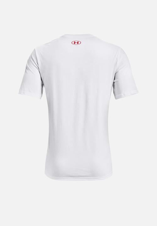 Under Armour - Ua vertical signature  ss - white
