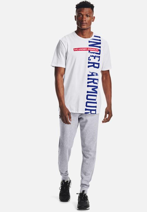 Under Armour - Ua vertical signature  ss - white