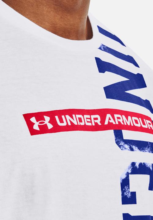 Under Armour - Ua vertical signature  ss - white