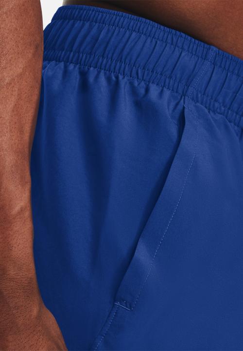 Under Armour - UA woven graphic short - mid blue