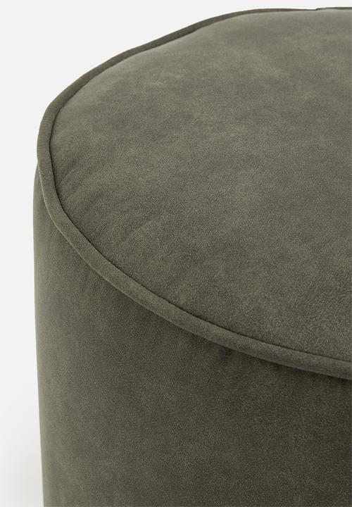 Sixth Floor - Urban ottoman - charcoal