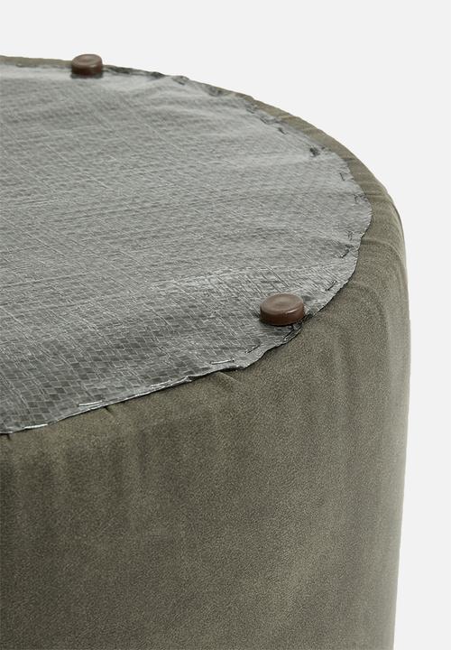 Sixth Floor - Urban ottoman - charcoal