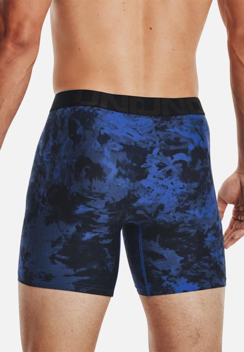 Under Armour - Ua tech 6in novelty 2 pack - blue & grey 