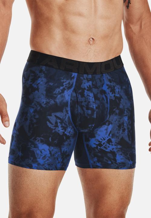 Under Armour - Ua tech 6in novelty 2 pack - blue & grey 