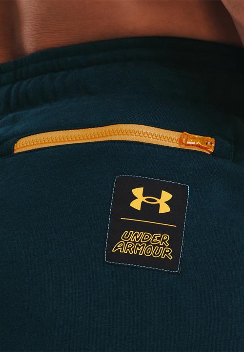 Under Armour - Ua rival terry scribble shorts - mid blue