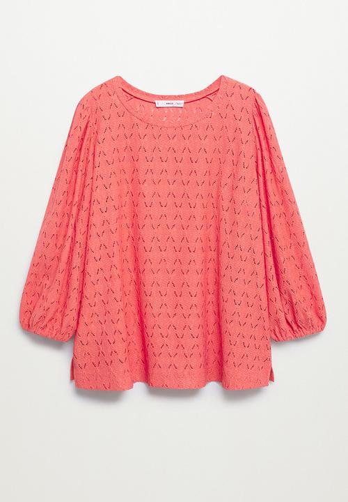 MANGO - Plus T-shirt nina - pink