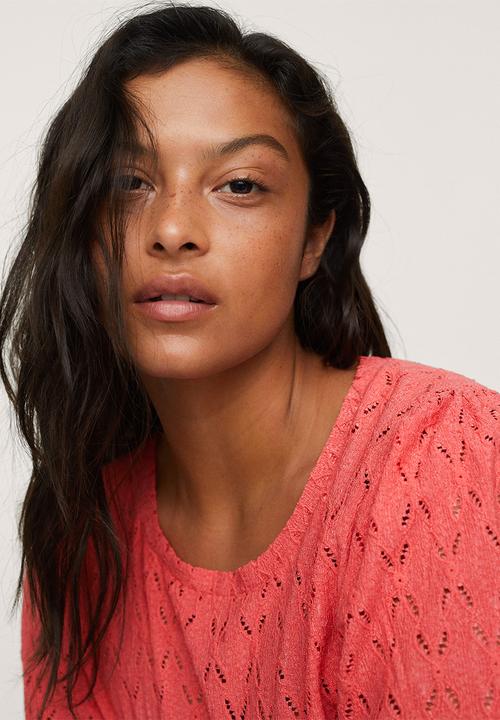 MANGO - Plus T-shirt nina - pink