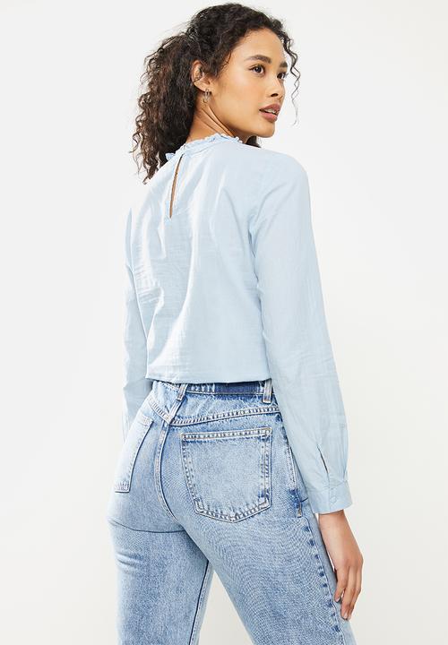 Vero Moda - Rosa long sleeve top - blue