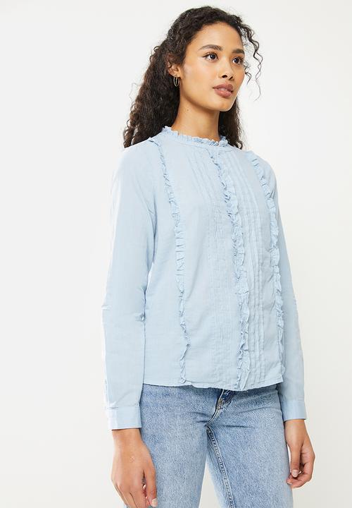 Vero Moda - Rosa long sleeve top - blue