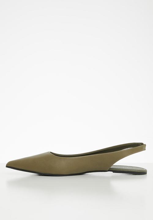 Cotton On - Essential lenni slingback point - khaki