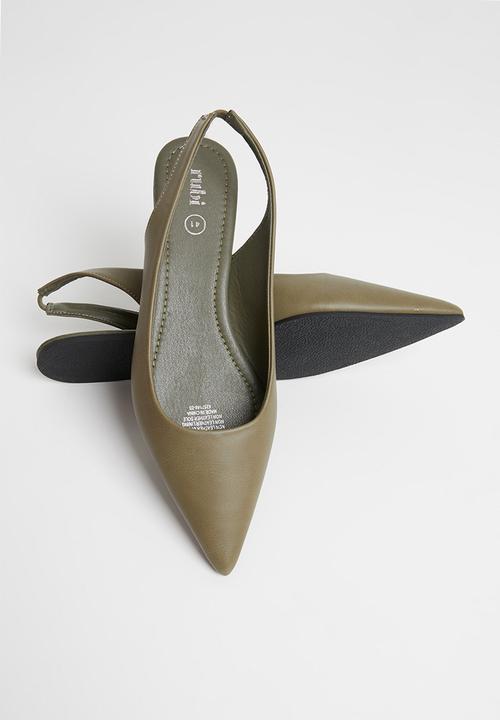 Cotton On - Essential lenni slingback point - khaki