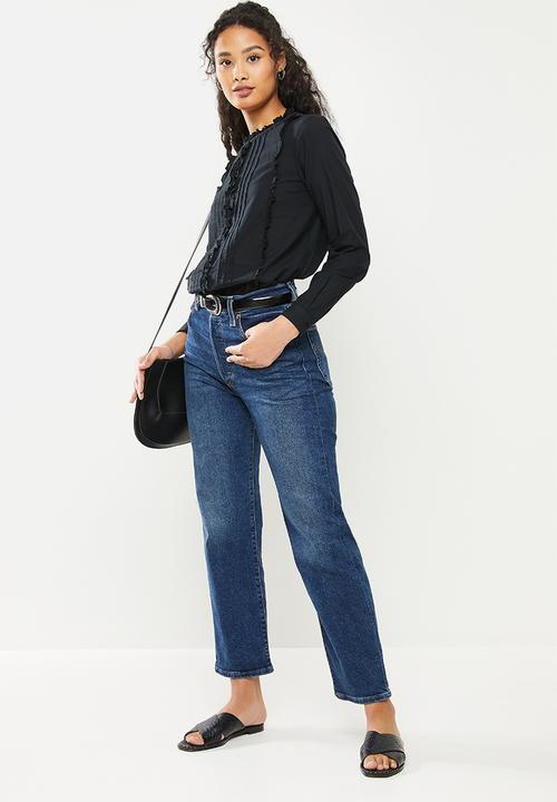Vero Moda - Rosa long sleeve top - black