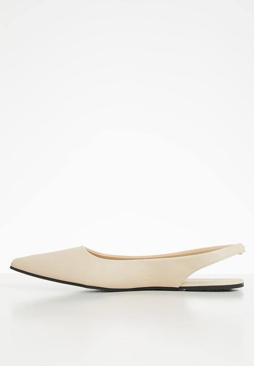 Cotton On - Essential lenni slingback point - stone