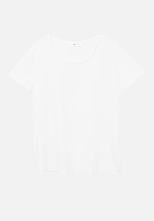 MANGO - Plus T-shirt basi - white